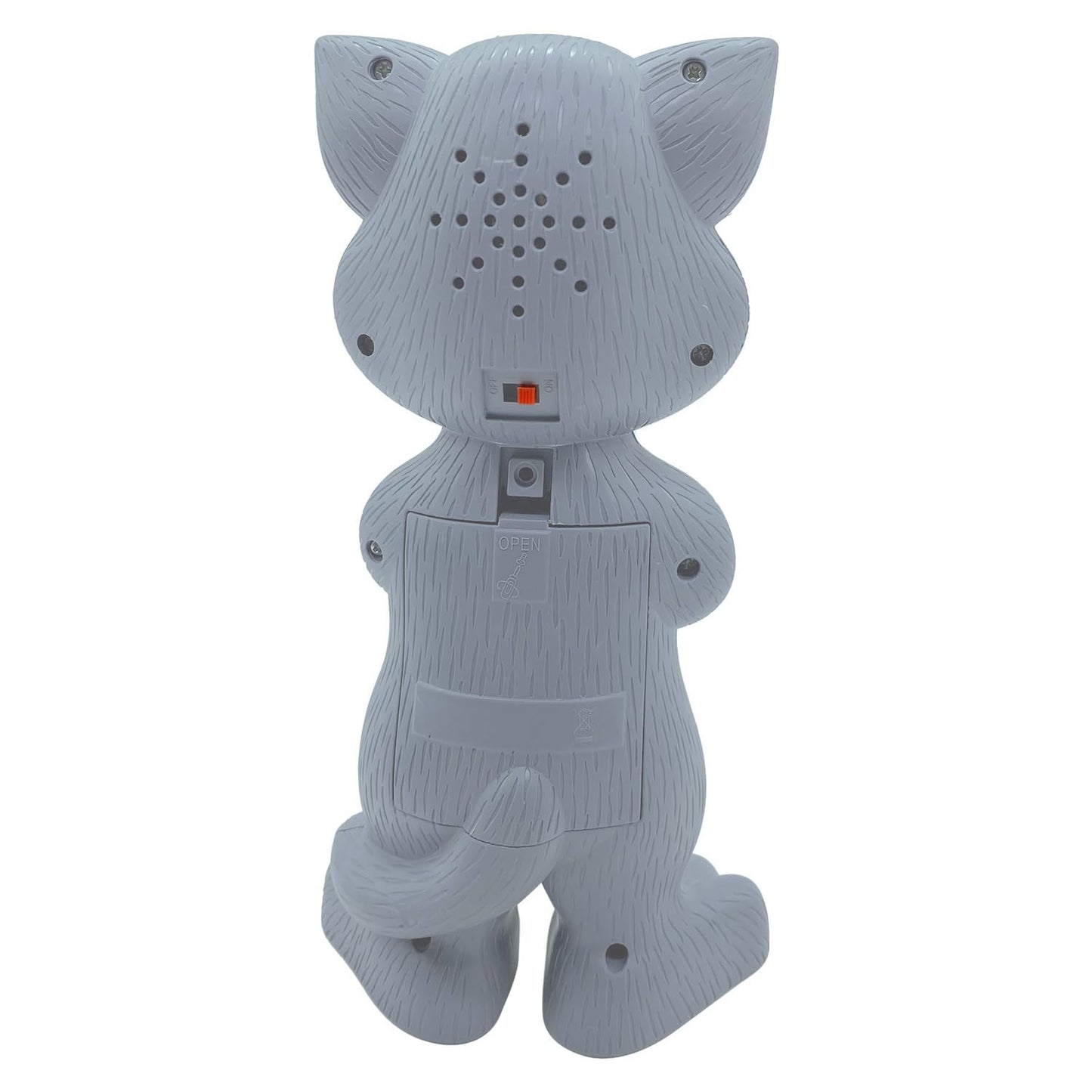 Interactive Talking Tom Cat Toy for Toddlers, Repeating and Singing Functions for Endless Fun, Educational Learning Tool for Language and Social Skills, Safe and Durable