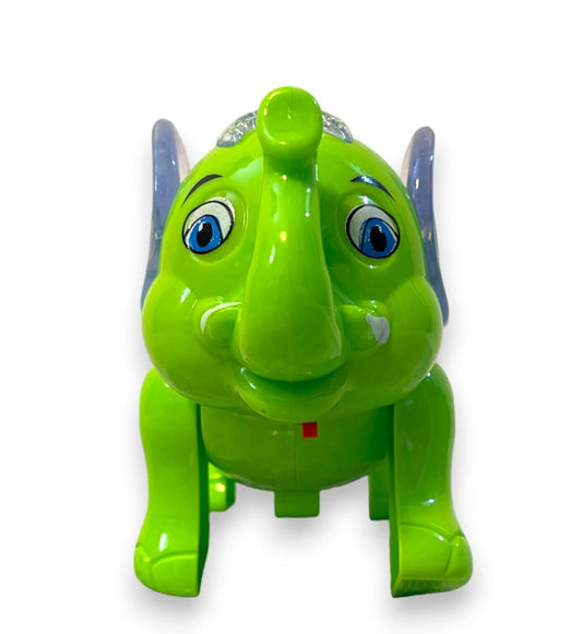 Walking Elephant Toy with Lights and Realistic ElephantSound, Walking/Moving ElephantToys for Kids, Battery Operated Musical Elephant Toys 1Pc